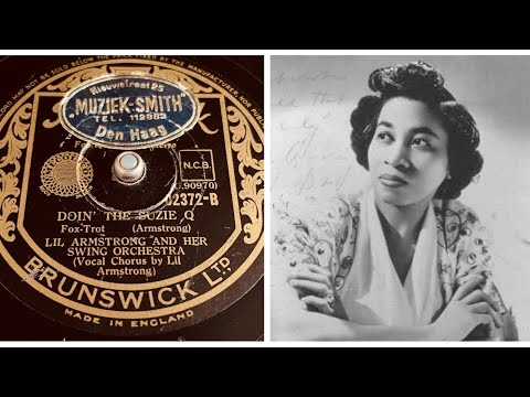 Lil Armstrong - Doin’ The Suzy Q - 78 rpm - Brunswick 02372 - 1936