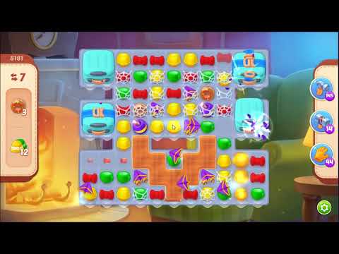 Homescapes Level 8181 - NO BOOSTERS 🏠 | SKILLGAMING ✔️