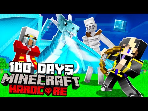 I Survived 100 Days as an ARCHER in Hardcore Minecraft