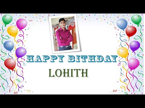 Birthday Wishes - Lohith