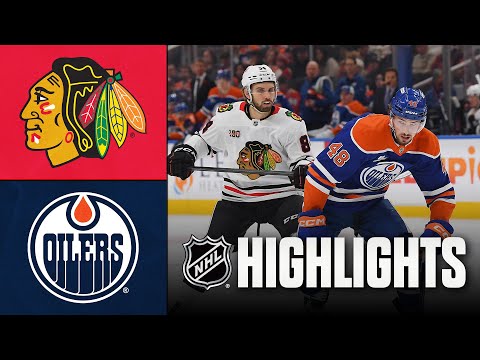 NHL Highlights | Blackhawks vs. Oilers | November 01, 2025