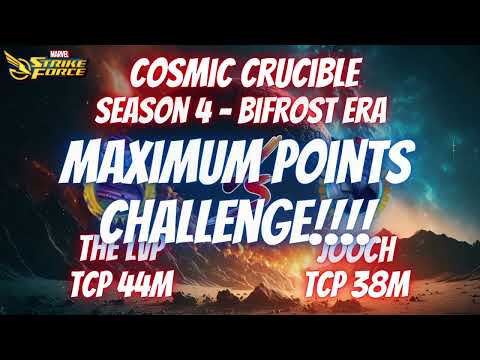 Perfect Score? Season 4 Cosmic Crucible Marvel Strike Force MSF