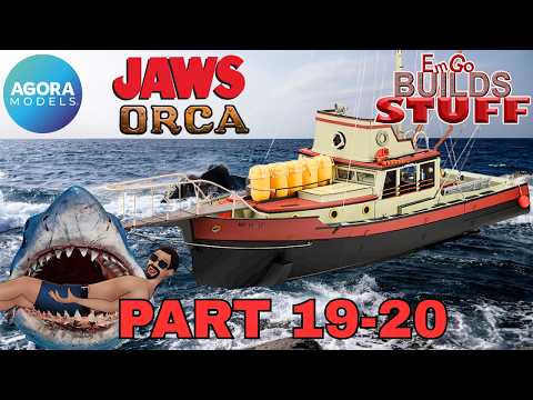 Agora Models Jaws Orca Kit (Part 19-20): EmGo Builds Stuff