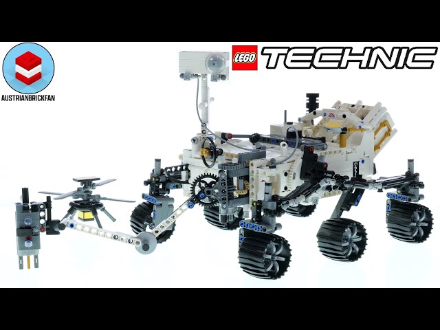 Vídeo relacionado con LEGO 42158 Technic NASA Mars Rover Perseverance, Set del Espacio con Experiencia Aplicación AR, Juguete de Construcción Ciencia e Ingeniería de Vehículos, Regalo de Cumpleaños para niños y niñas