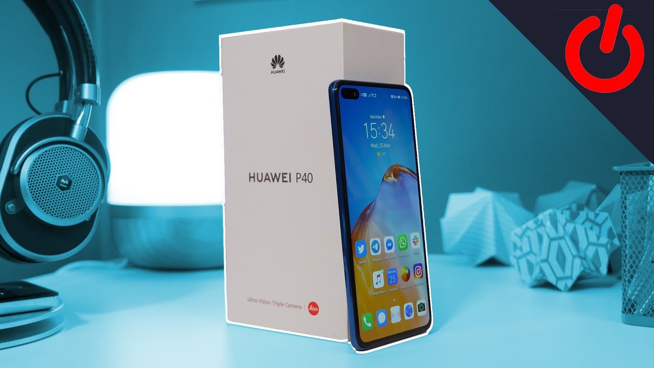Huawei P40 unboxing, initial review and setup