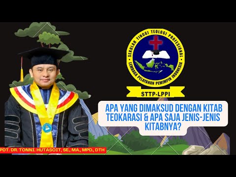 1164. APA YANG DIMAKSUD DENGAN  KITAB TEOKARASI & APA SAJA JENIS -JENIS KITABNYA? Dr. TONY, DTh