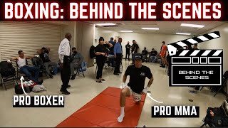 What You DON'T See In A Professional Boxing Event