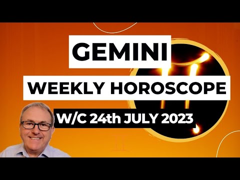 Gemini Horoscope Weekly Astrology from 24th July 2023