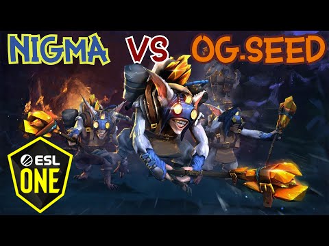 NIGMA vs OG.SEED | W33 MEEPO | EU QUALIFIER - ESL LOS ANGELES MAJOR 2020 | GAME 2 - DOTA 2