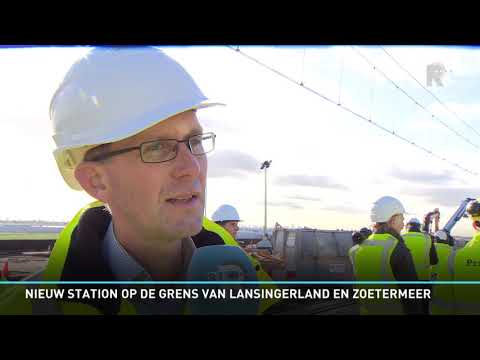 Station Lansingerland-Zoetermeer bijna in gebruik