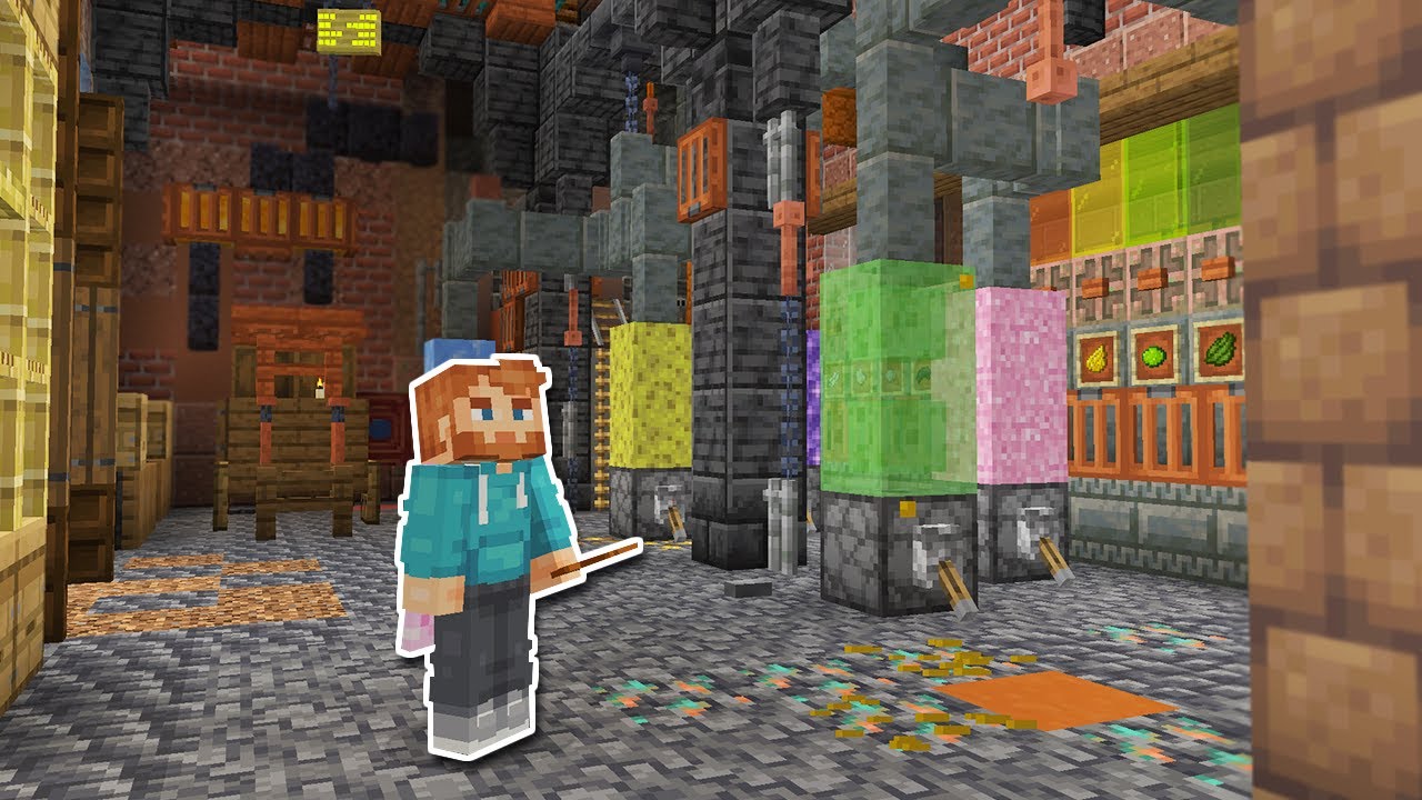 How do I pick a build theme in my Minecraft 1.21 Survival world