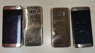 Samsung Galaxy S7 Edge Display replacement | Samsung S7 Edge Display Back Glass Replace | AMS-Hindi