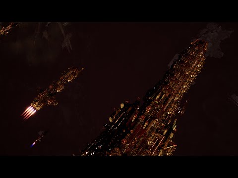 Skalgrim Mod 2021: Omnissiah - Adeptus Mechanicus vs Orks - Battlefleet Gothic Armada 2