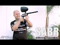 HK Army SABR Paintball Gun Shooting