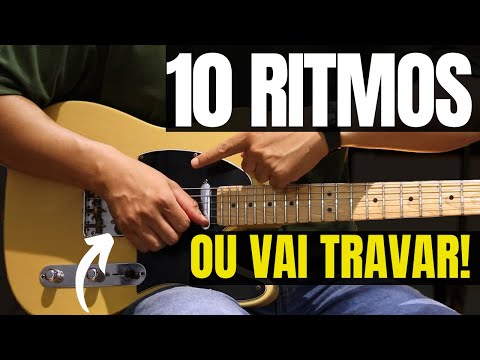 Os 10 Ritmos QUE TODO GUITARRISTA PRECISA SABER (ou vai travar pra sempre!)