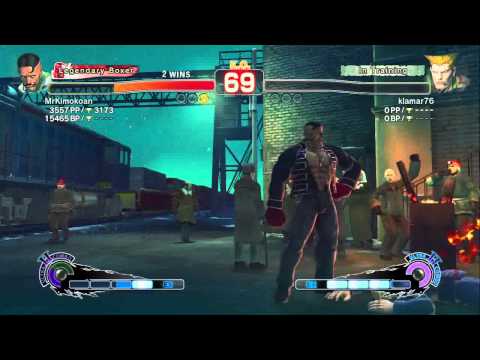 SSFIV AE : Endless Battle Guile (klamar76) vs Dudley (MrKimokoan).mp4