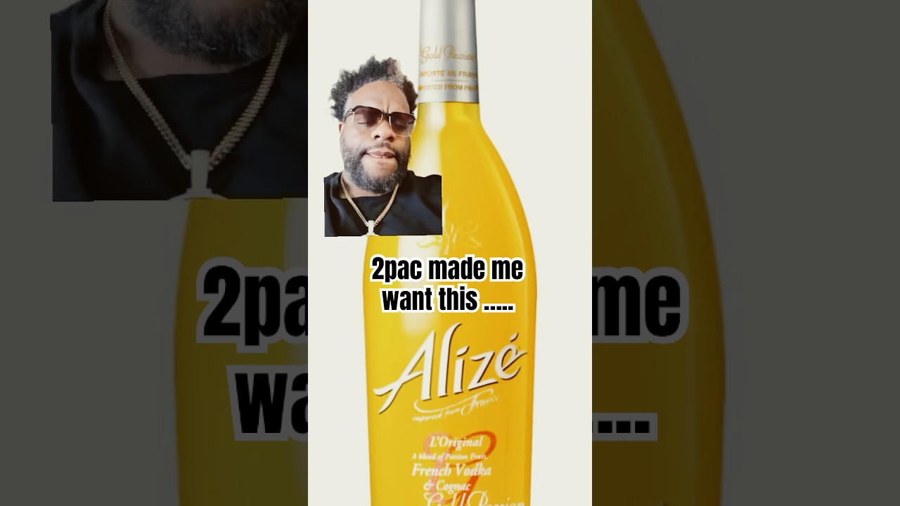 Alizé is a classic 90s drink. 2pac had us wanting this.  And Nikki Parker