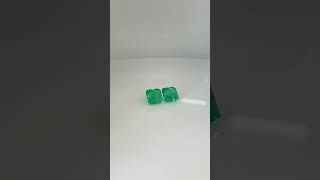 Esmeralda Quadrada 8mm - Vídeo