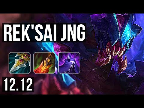 REK'SAI vs KHA'ZIX (JNG) | 12/1/11, 72% winrate, Legendary | EUW Master | 12.12