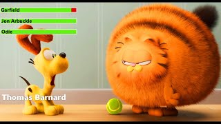 The Garfield Movie (2024) Trailer with healthbars