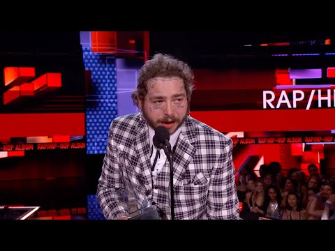 Post Malone Wins Favorite Album Rap/Hip-Hop | AMAs 2019 (Reversed Version)