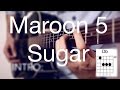Sugar - Maroon 5 How to Play on Guitar Lesson ...