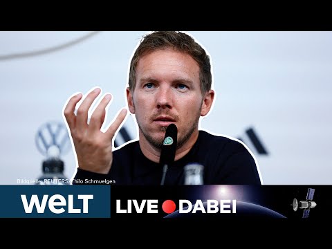 Video Thumbnail: FUßBALL: Julian Nagelsmann nominiert ersten Kader in der WM-Saison | LIVESTREAM