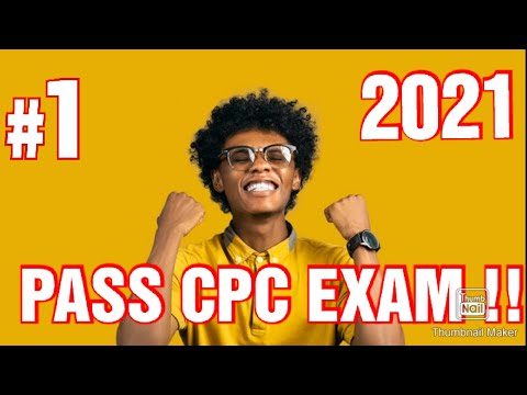 ☑️How to PASS  the CPC EXAM 2021 - 🔥10 TIPS for PASSING  the CPC EXAM on your FIRST TRY💯