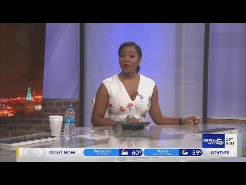 Alabama fans pack out downtown Mobile for first round...