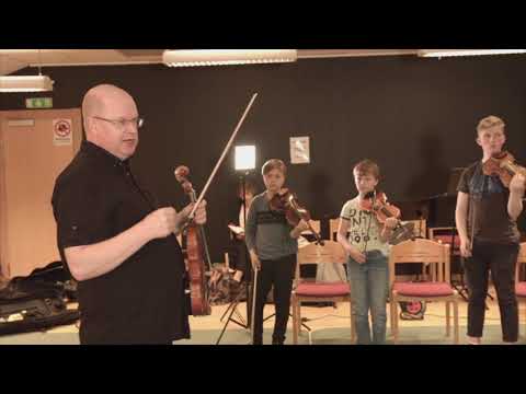 Stråkteknikens grunder (violin) med Alf Richard Kraggerud (2019-10-22)