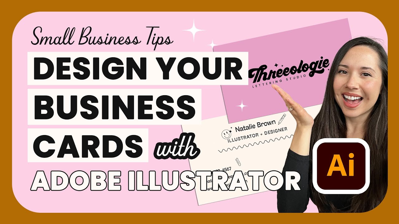 How to Design Business Cards in Adobe Illustrator!