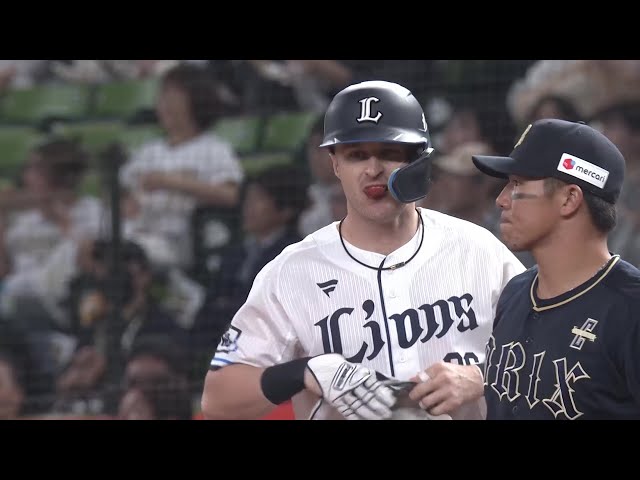 【1回裏】頼れる4番の一打!! ライオンズ・ネビン 2アウトからライトへのタイムリーヒットで先制!! 2025年5月16日 埼玉西武ライオンズ 対 オリックス・バファローズ