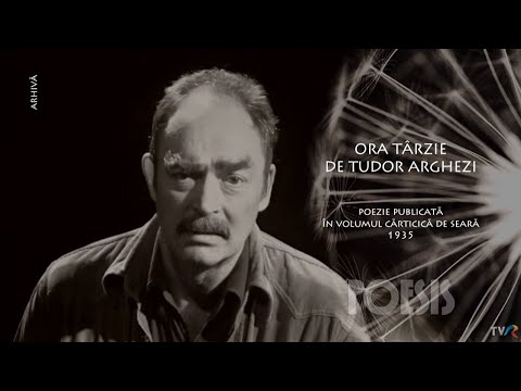 Poesis: Mircea Albulescu – Ora târzie de Tudor Arghezi (@Arhiva TVR)