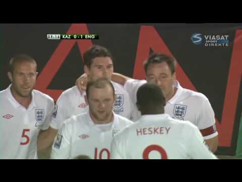 Kazakhstan vs England FIFA/UEFA World Cup 2010 Qualifiers - 1st Goal