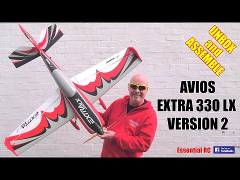 AVIOS EXTRA 330 LX VERSION 2 | PART 1: UNBOX and BUILD: ESSENTIAL RC FLIGHT TEST