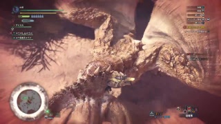 士道がPS4からMHWをブロードキャスト　ディアブロス編