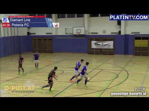 15.01.2017 Diamant Linz - Polonia FC - 16:3  (2. Halbzeit / 45:46) am 15.01.2017 17:29