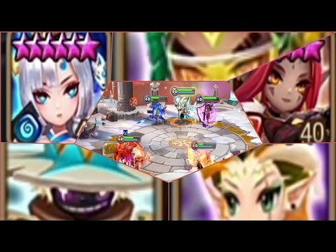 fast team with Masha in RTA in (summoners war)