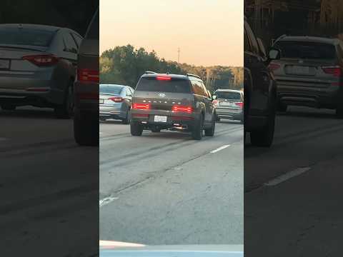 New Hyundai Santa Fe looks big and funny😁￼