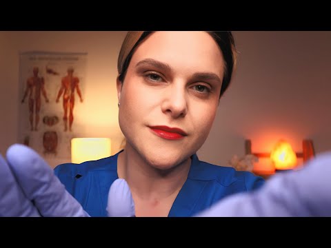 ASMR Physiotherapist Neck, Spine & Shoulder Exam For Sleep