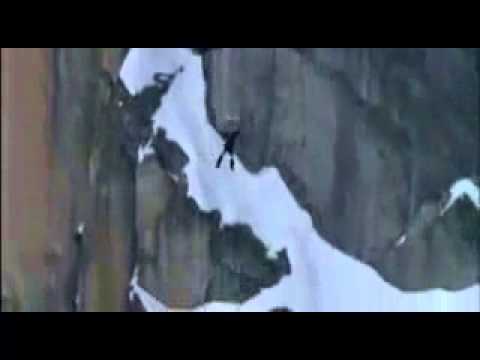 Fritz Strobl Backflip Chamonix France Avalanche fail