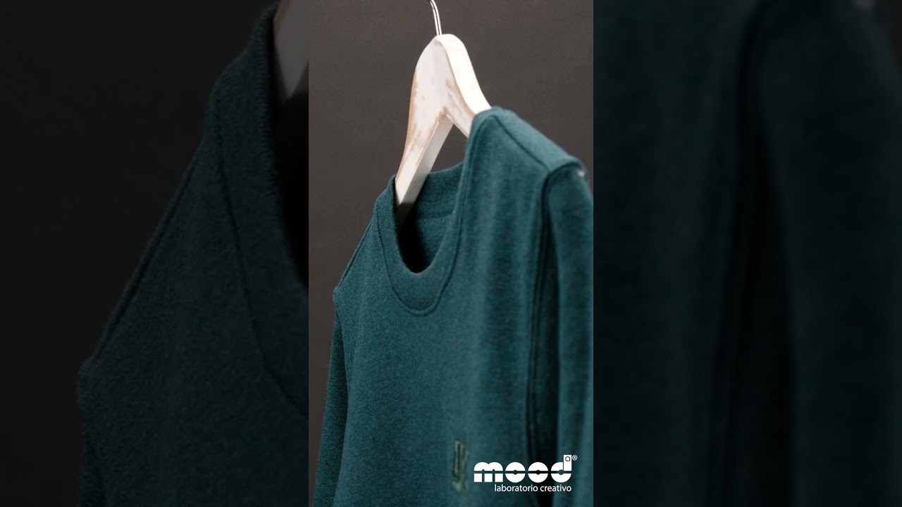 Felpa ricamata gebo #shorts #mood