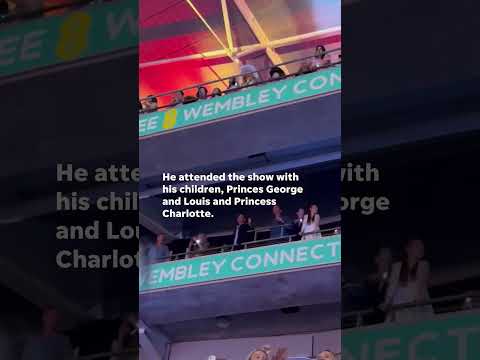 Prince William spotted dancing to 'Shake it Off' at Taylor Swift concert Shorts