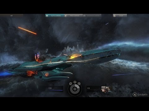Endless Space 2 - Sophon Carrier with HELL Advanced Laser Array wipes Craver fleet