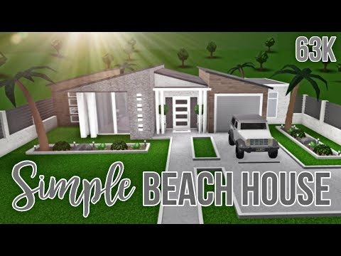 Bloxburg Simple Beach House 63k No Gamepasses Cylito - 