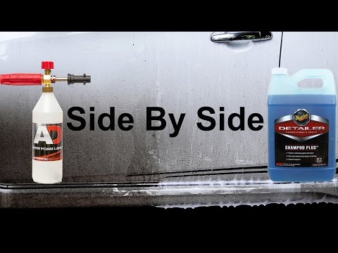 Snow Foam Lance Test : Meguiars Shampoo Plus Part #2
