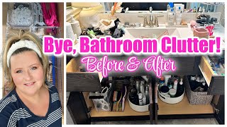 Bathroom Declutter & Organize With Me | Simple Tweeks For Real Life