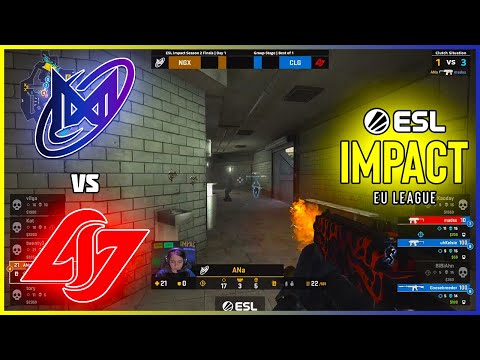 WINNERS GAME | Nigma Galaxy vs CLG Red | ESL Impact League Season 2 Finals (LAN) - HiGHLiGHTS | CSGO