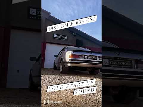 Thumbnail for 1983 BMW 635 CSI | COLD START UP SOUND | STAS MOTORS by BMW