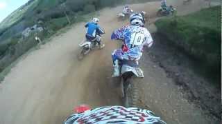 preview picture of video 'Rd1 Brendon Farm 2012 - South West Off-Road Motocross Championship - Junior Open - GoPro'